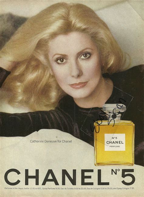 catherine deneuve pub chanel|vintage Chanel no 5 ads.